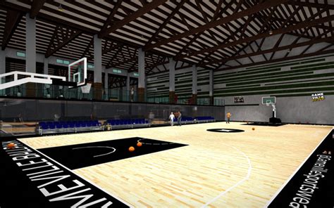 New Indoor Basketball Court Gameville Ball Park Mandaluyong.